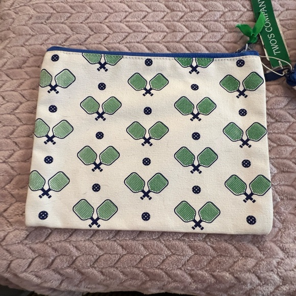 Two's Company Pickleball Bag Set 2 Cloth Bags NWT - Picture 5 of 8